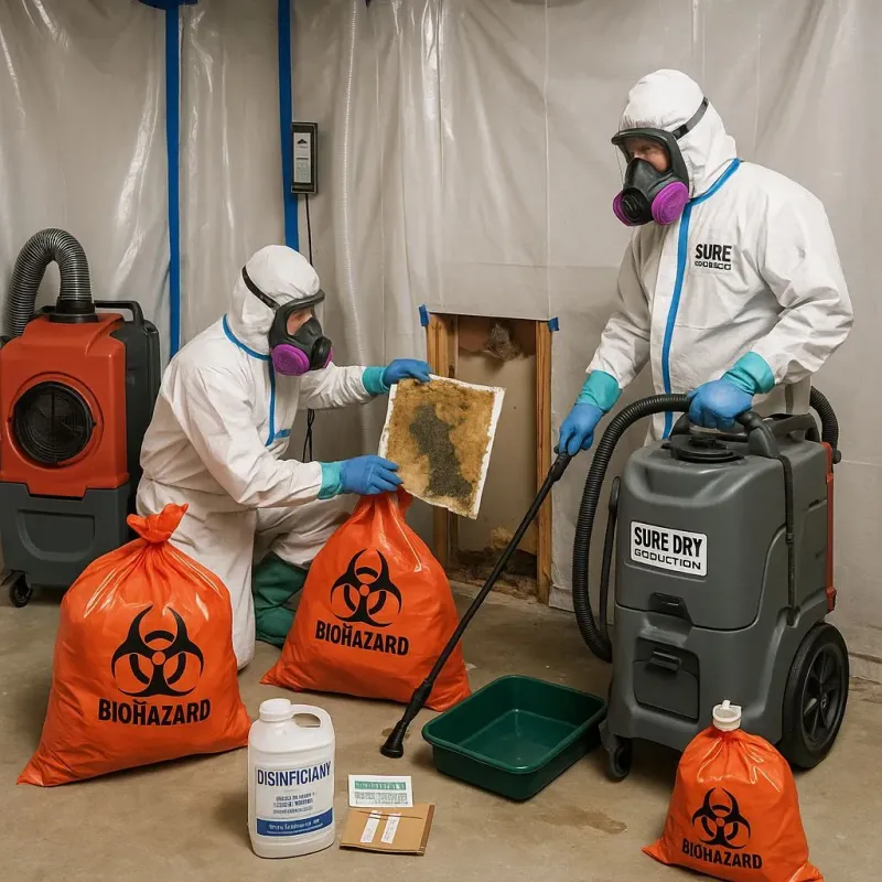 Contaminated Water Handling Protocols process in Churchill, OH