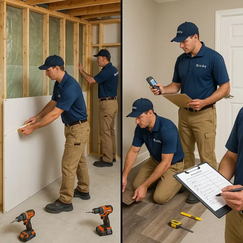 Repairs and Reconstruction process in Churchill, OH